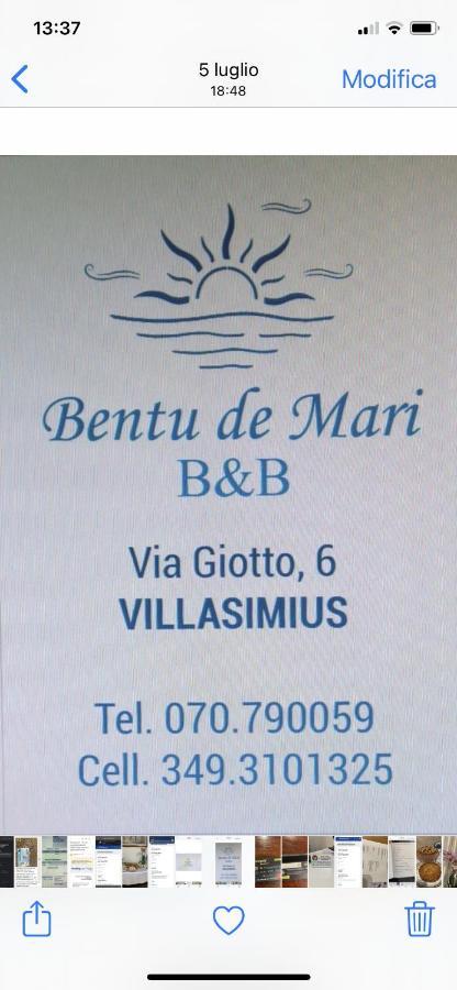 B&B Bentu De Mari Villasimius Esterno foto